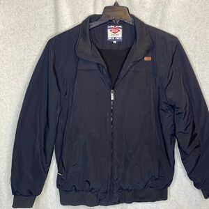Black Men's Spring Coat